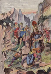 Fredegonde en Brunehaut